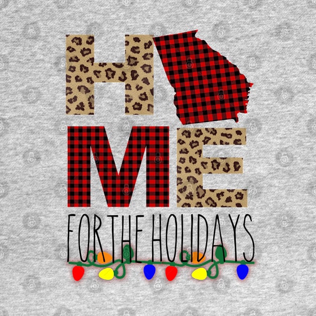 home for holidays Ga state by theplaidplatypusco